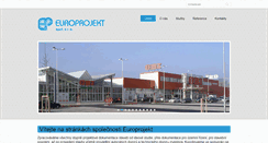 Desktop Screenshot of europrojekt.com